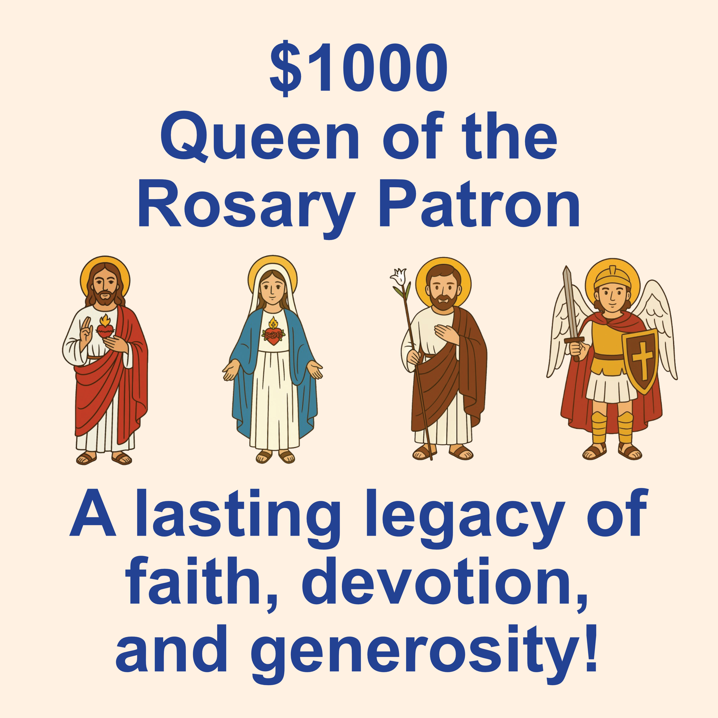 Donation to Rosary Game Production (NO GAME)