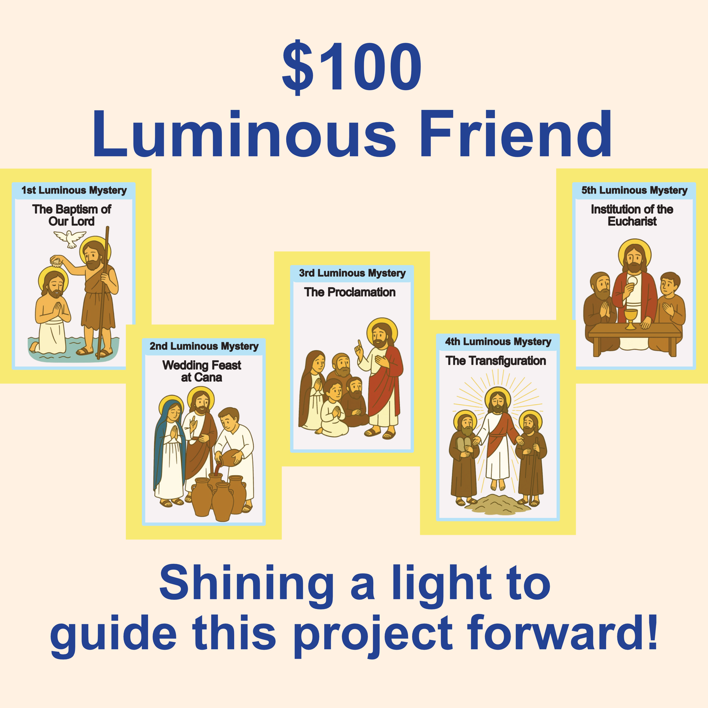 Donation to Rosary Game Production (NO GAME)