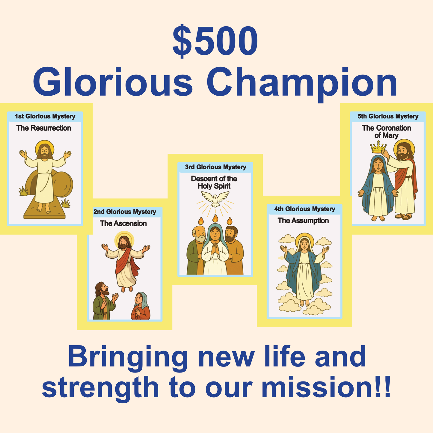 Donation to Rosary Game Production (NO GAME)