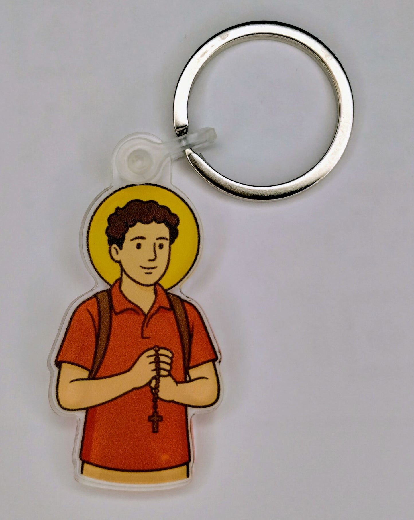 St Carlos Keychain