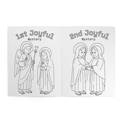 Rosary Coloring Book — My Rosary: 20 Mysteries Coloring & Prayer Activity Book