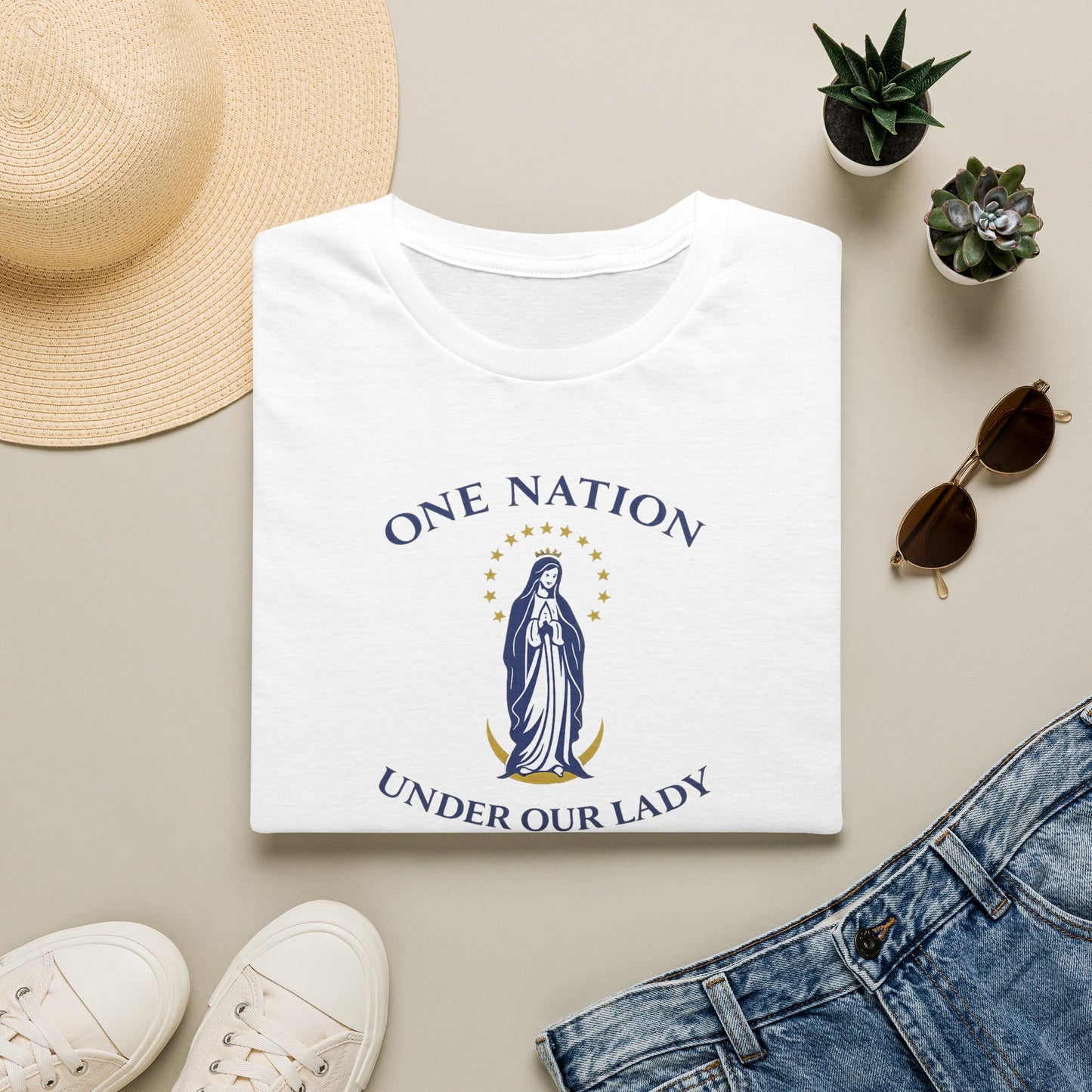 One Nation Under Our Lady T-Shirt