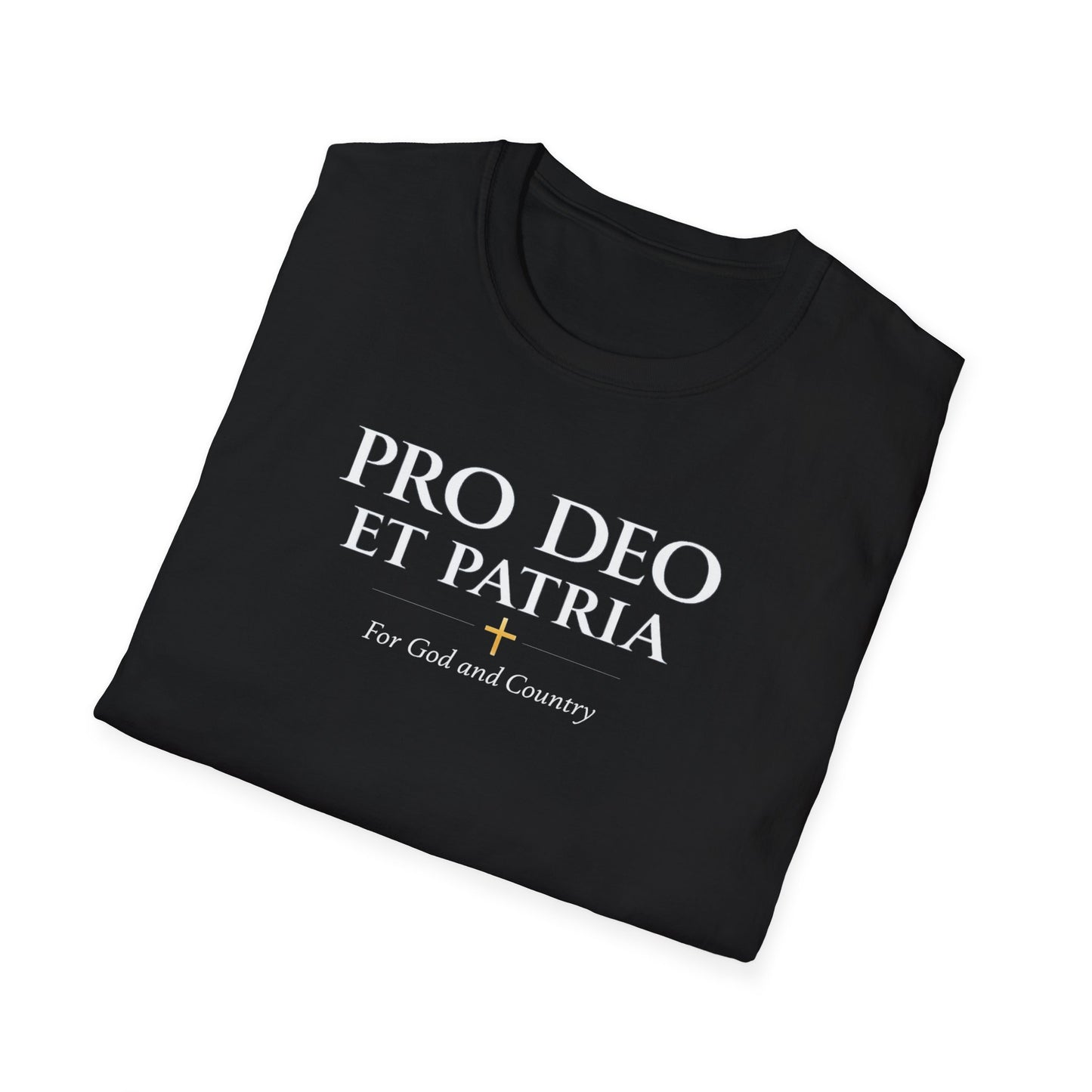 Pro Deo et Patria T-Shirt — “For God and Country” Patriotic Tee