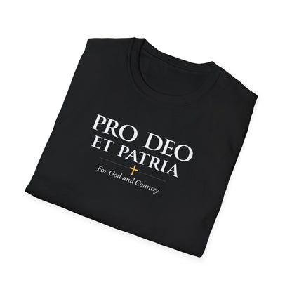 Pro Deo et Patria T-Shirt — “For God and Country” Patriotic Tee
