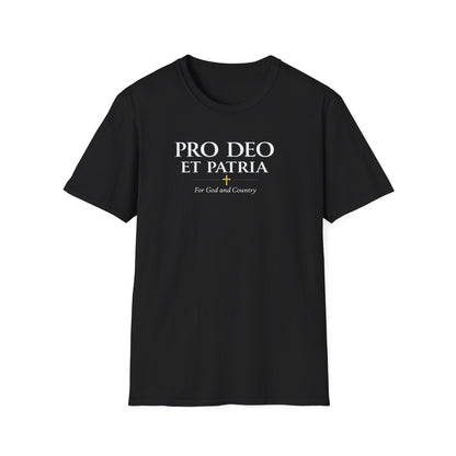 Pro Deo et Patria T-Shirt — “For God and Country” Patriotic Tee
