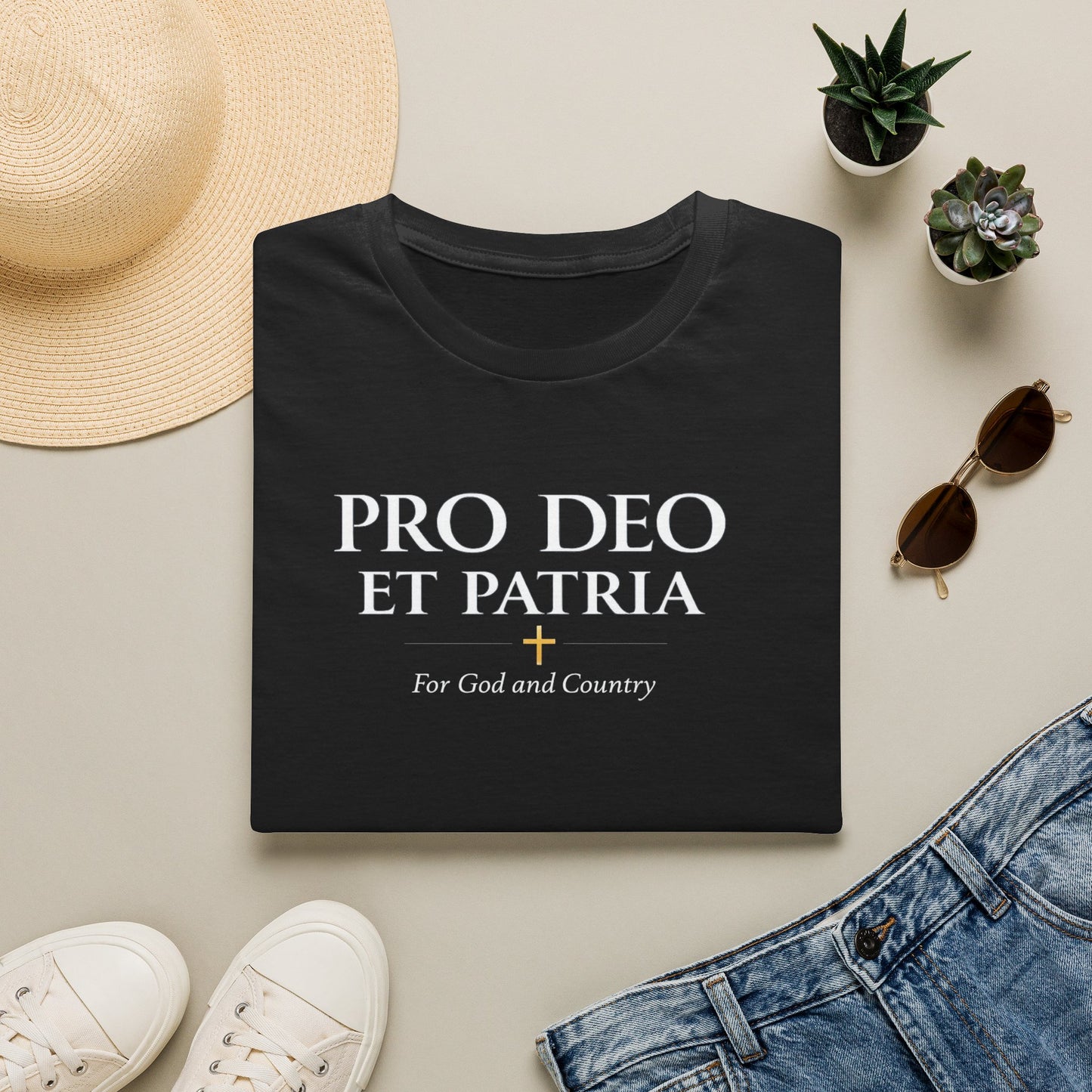 Pro Deo et Patria T-Shirt — “For God and Country” Patriotic Tee