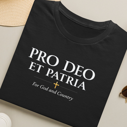 Pro Deo et Patria T-Shirt — “For God and Country” Patriotic Tee