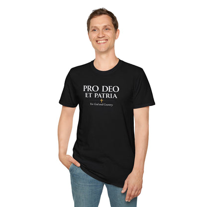 Pro Deo et Patria T-Shirt — “For God and Country” Patriotic Tee