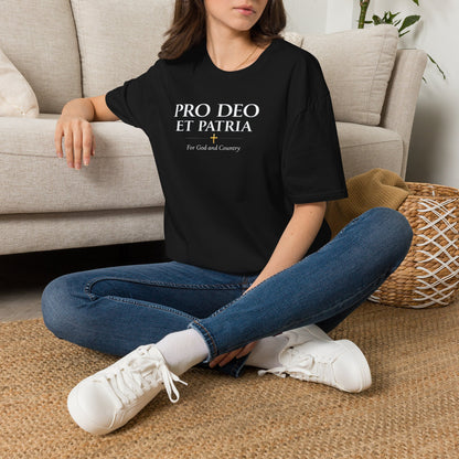 Pro Deo et Patria T-Shirt — “For God and Country” Patriotic Tee