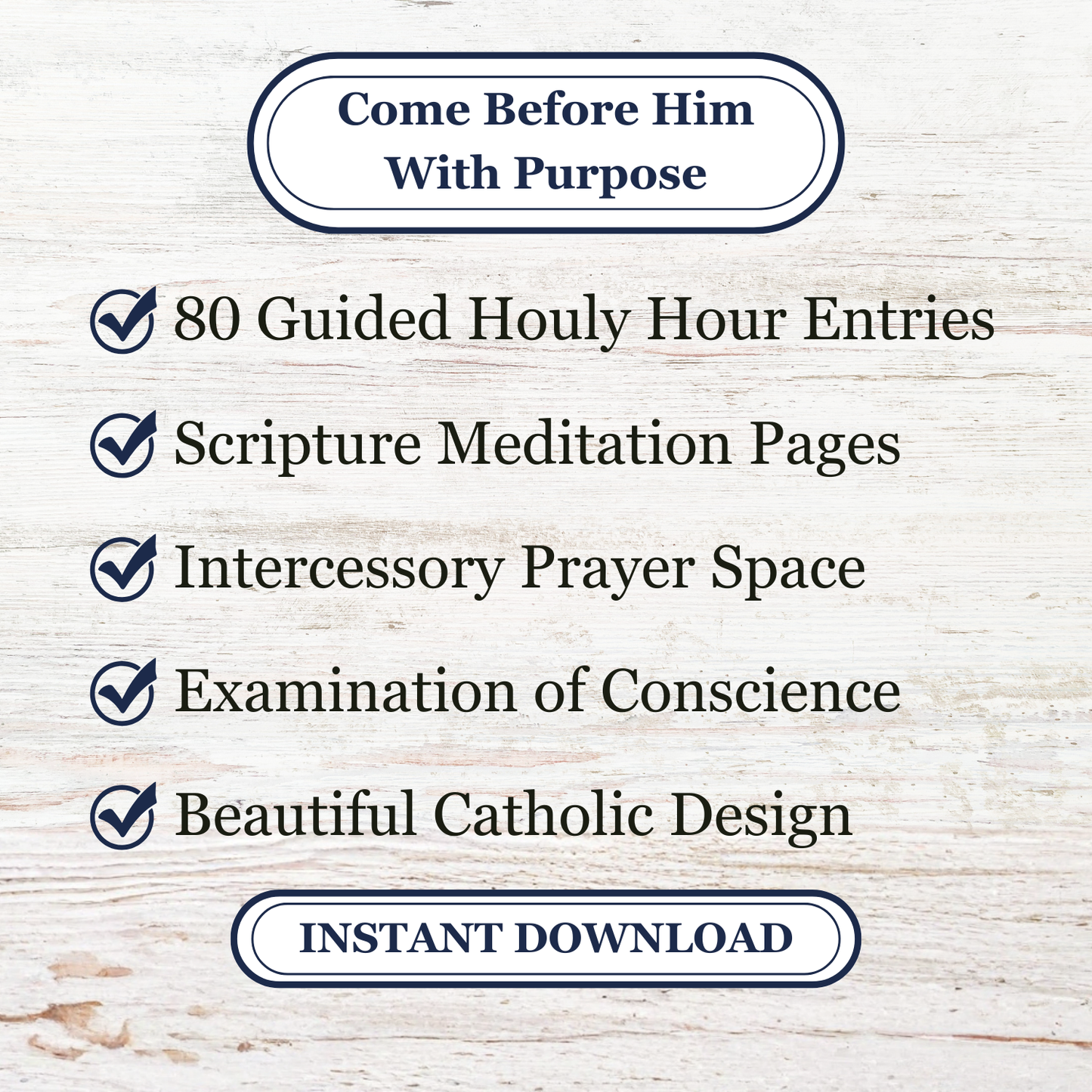 Guided Eucharistic Adoration Journal, Catholic Holy Hour Prayer (Printable PDF)