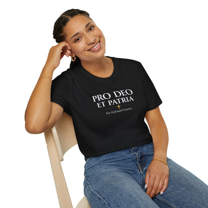Pro Deo et Patria T-Shirt — “For God and Country” Patriotic Tee