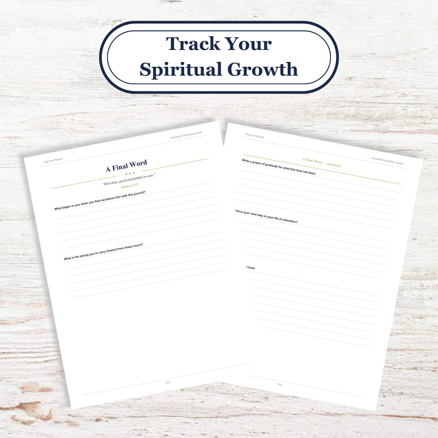 Guided Eucharistic Adoration Journal, Catholic Holy Hour Prayer (Printable PDF)