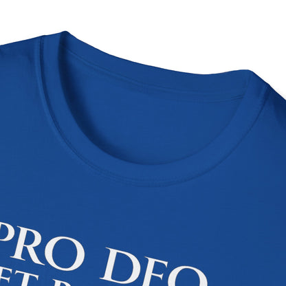 Pro Deo et Patria T-Shirt — "For God and Country" Patriotic Faith Tee