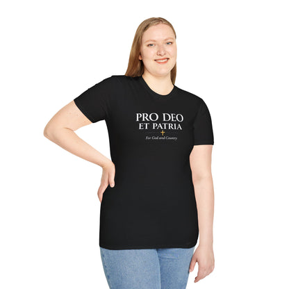 Pro Deo et Patria T-Shirt — “For God and Country” Patriotic Tee