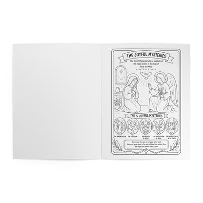 Rosary Coloring Book — My Rosary: 20 Mysteries Coloring & Prayer Activity Book