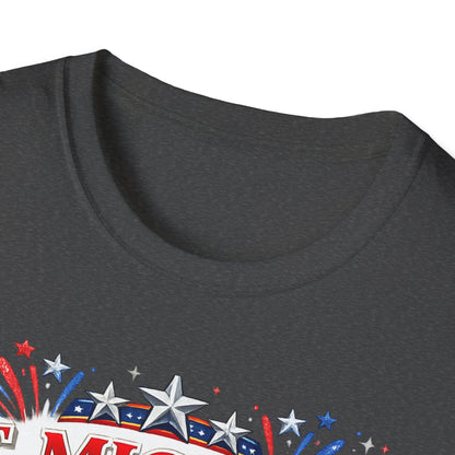 T-Shirt — St. Michael Defend Us Patriotic Guardian Angel Tee