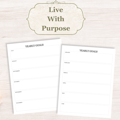 Traditional Latin Mass Catholic Planner 2026-2027 | Dashboard Weekly Layout | Printable PDF