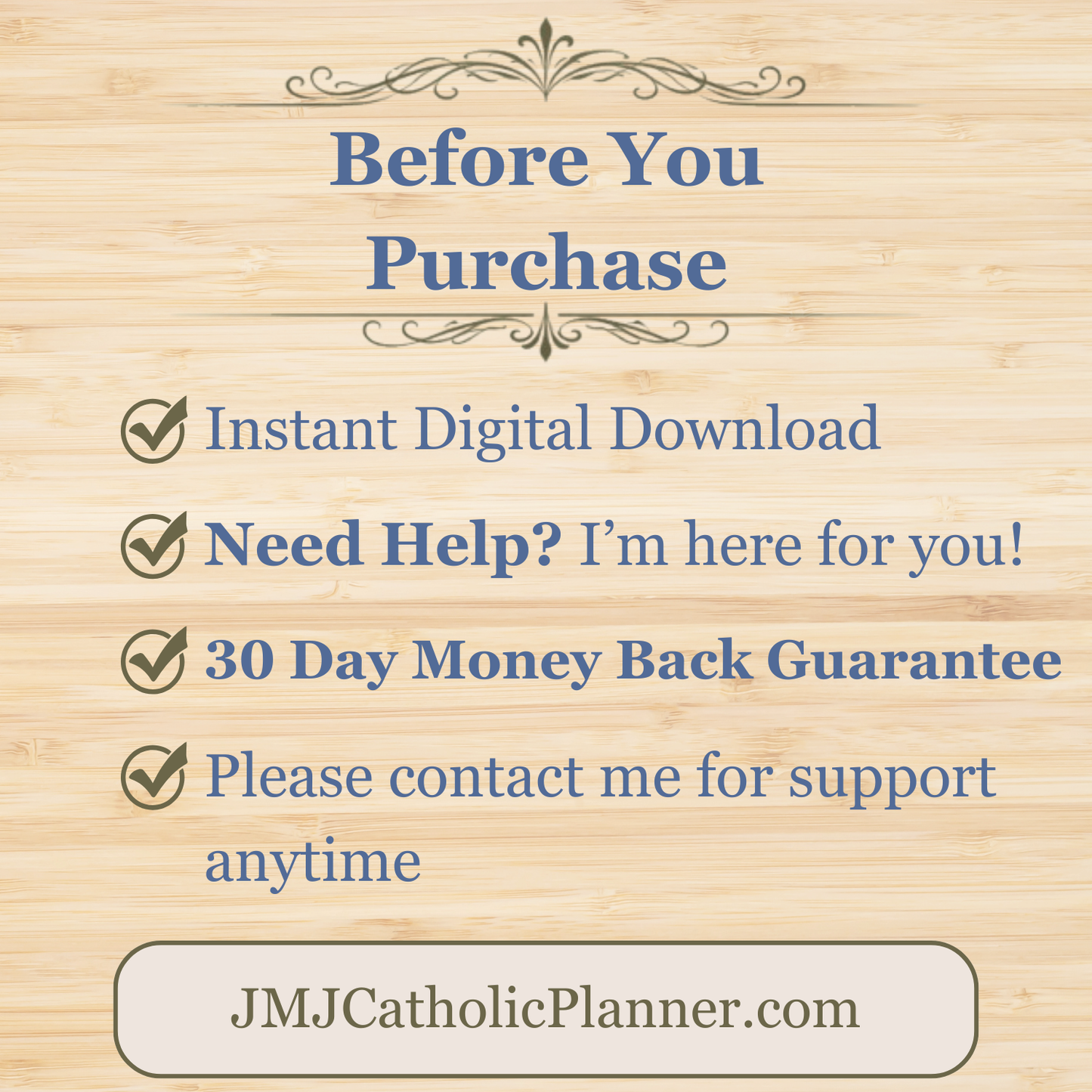 Traditional Latin Mass Catholic Planner 2027 Jan to Jun | Daily w/ Hours Layout | Printable PDF