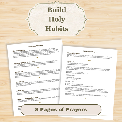 Traditional Latin Mass Catholic Planner 2027 Jan to June | Daily w/ Blocks Layout | Printable PDF