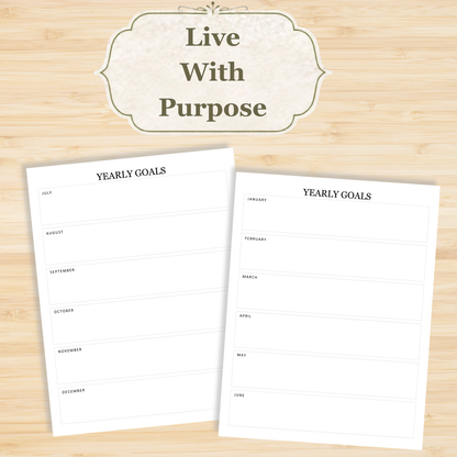 Traditional Latin Mass Catholic Planner 2026 July to Dec | Daily w/ Blocks Layout | Printable PDF