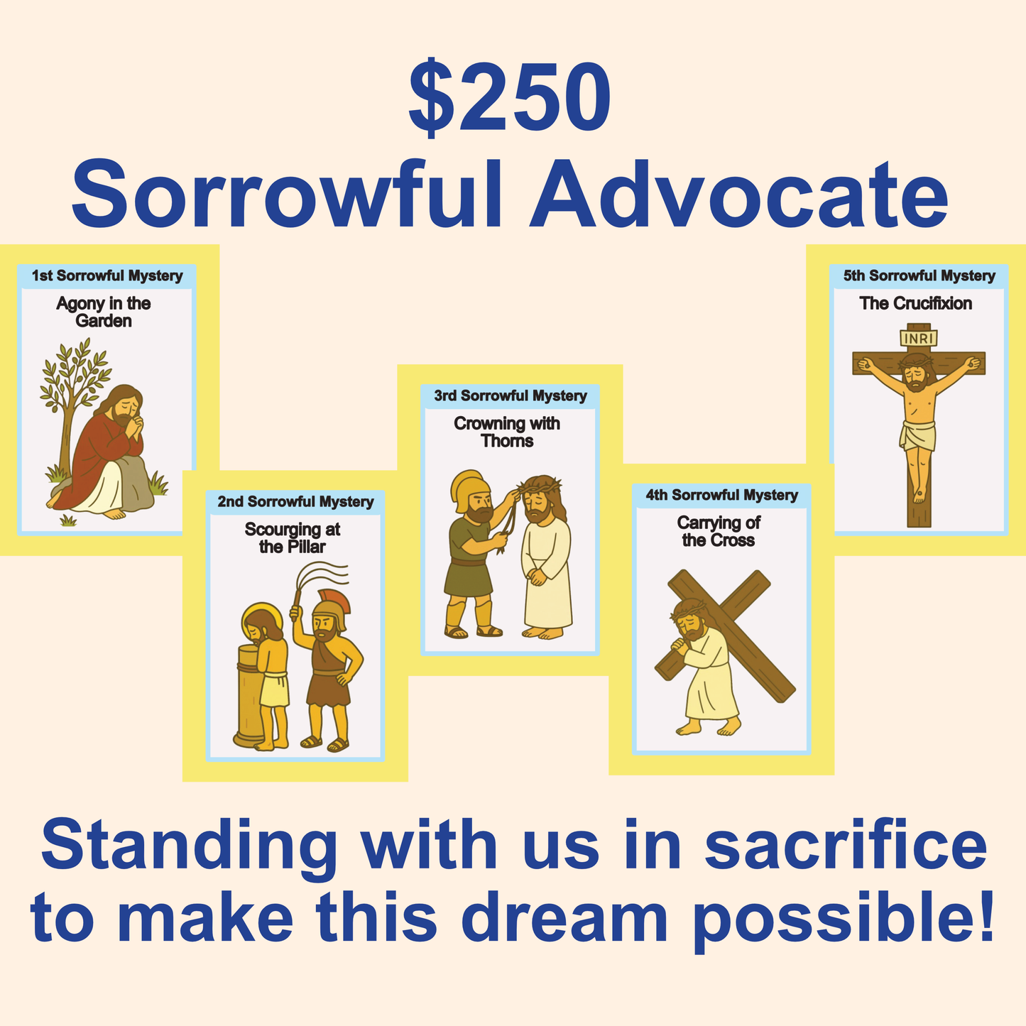 Donation to Rosary Game Production (NO GAME)
