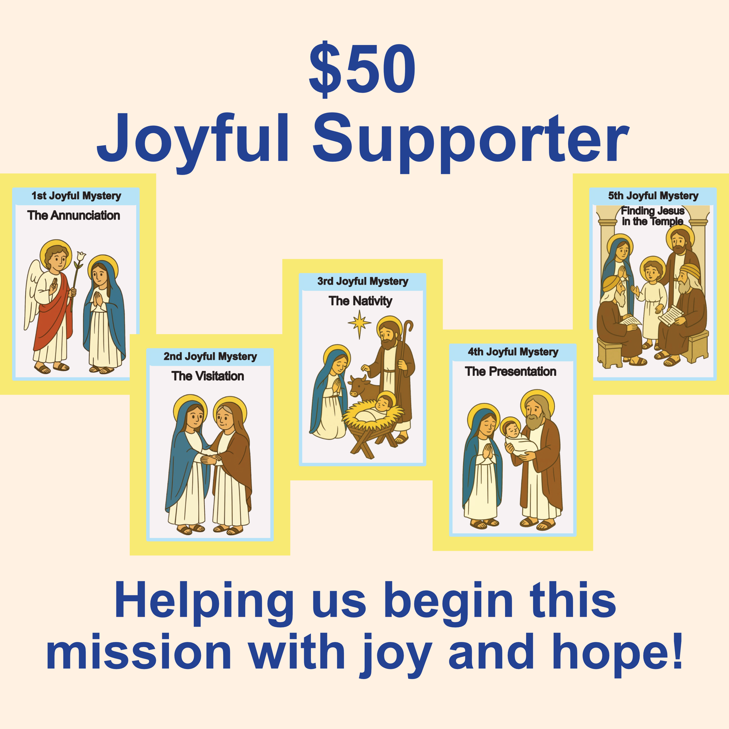 Donation to Rosary Game Production (NO GAME)