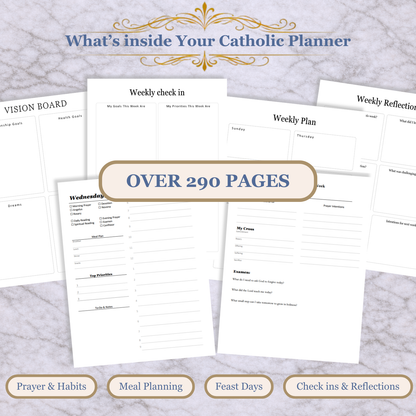 Catholic Planner 2026 | Grow in Holiness April-June Q2 (PDF Download) - Ludus Catholic Games