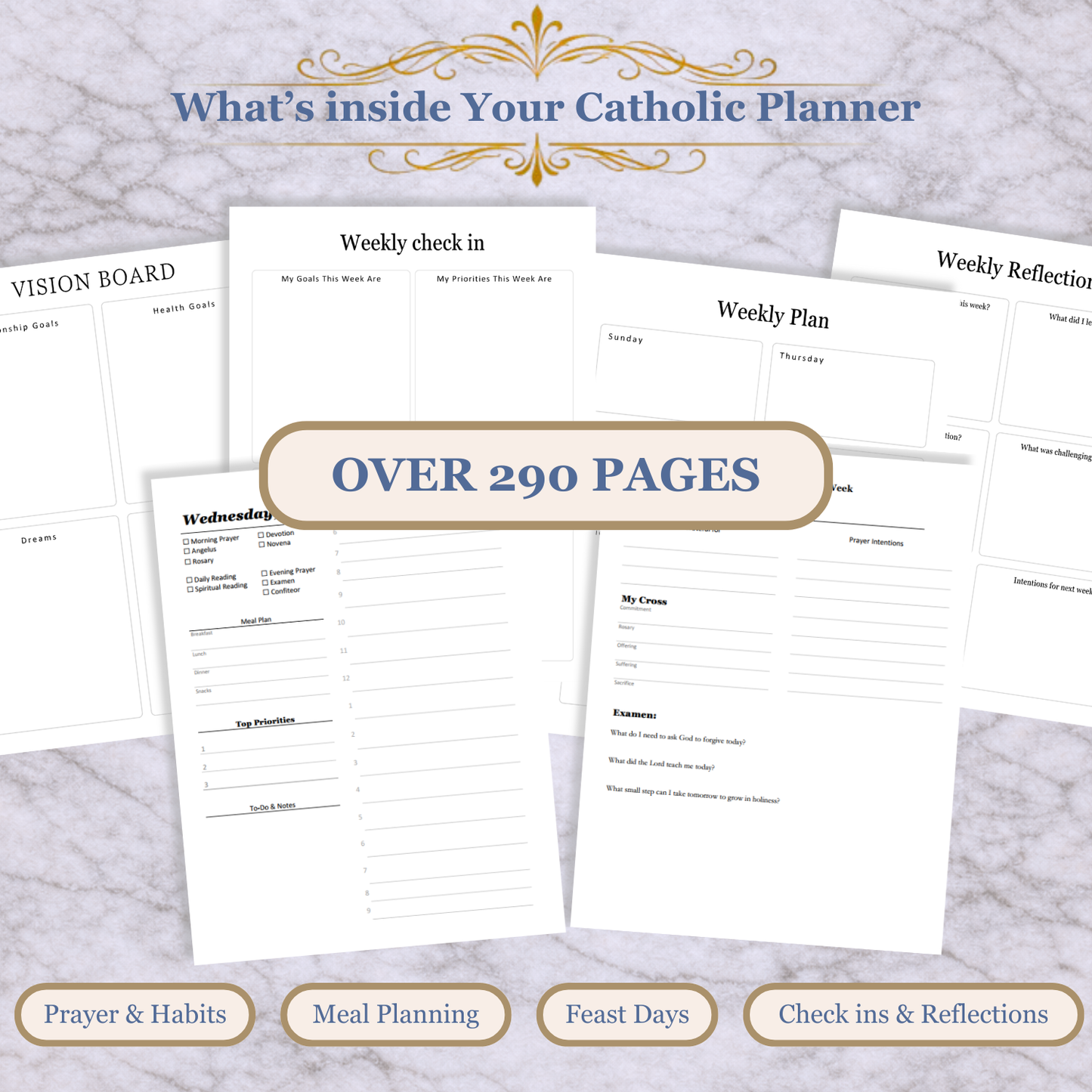 Catholic Planner 2026 | Grow in Holiness July-September Q3 (PDF Download) - Ludus Catholic Games