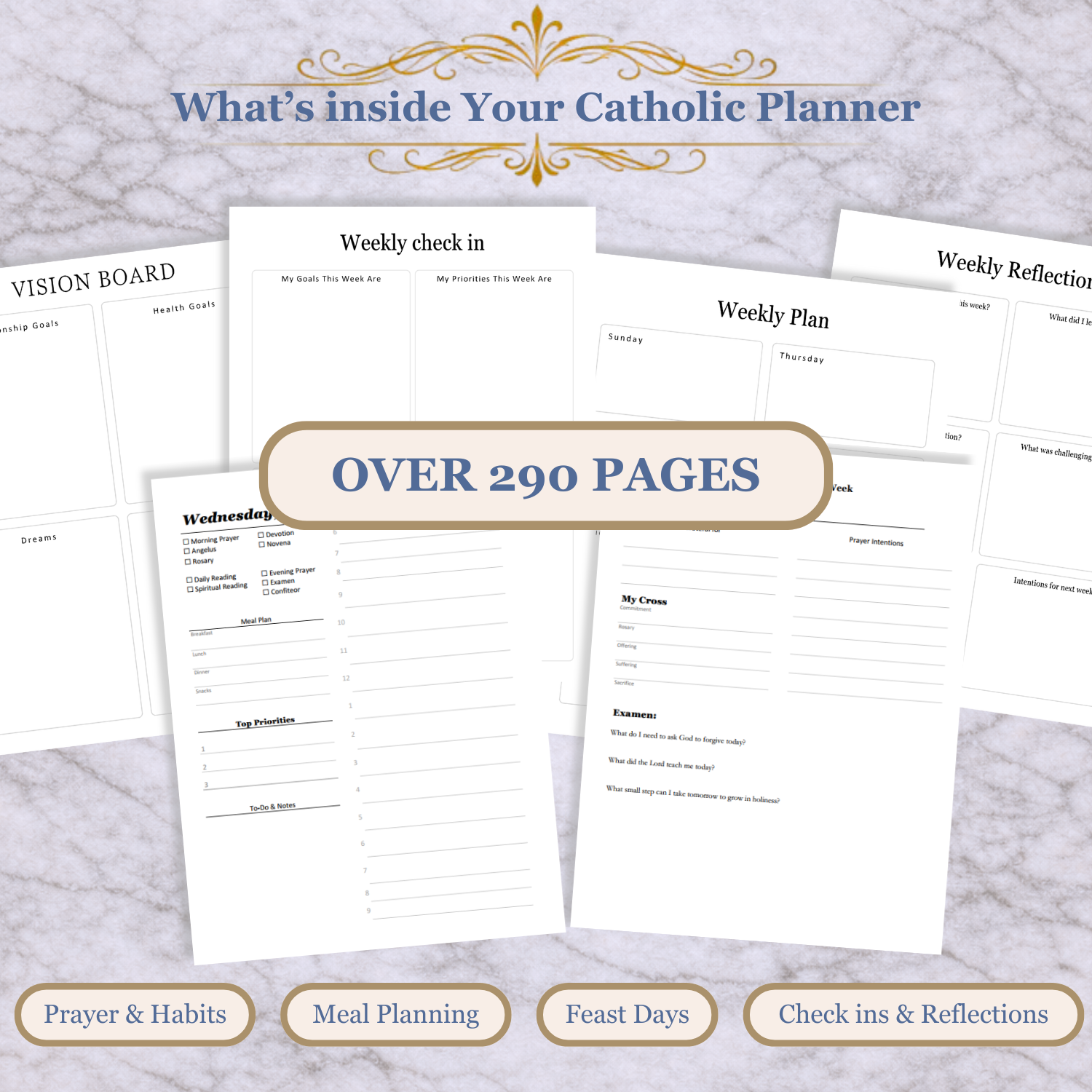 Catholic Planner 2026 | Grow in Holiness July-September Q3 (PDF Download) - Ludus Catholic Games