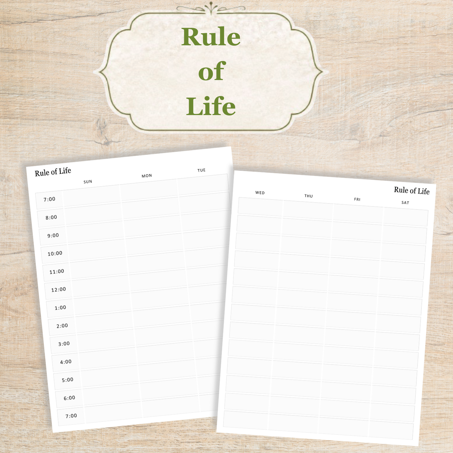 Traditional Latin Mass Catholic Planner 2026-2027 | Homeschool Weekly Layout | Printable PDF