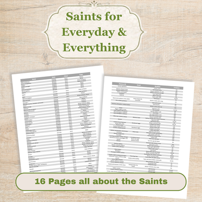 Traditional Latin Mass Catholic Planner 2026-2027 | Homeschool Weekly Layout | Printable PDF