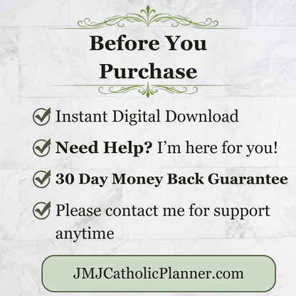 Traditional Latin Mass Catholic Planner 2026-2027 | Hourly Dashboard Weekly Layout | Printable PDF