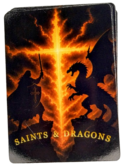 Saints & Dragons a Catholic Trading Card Game