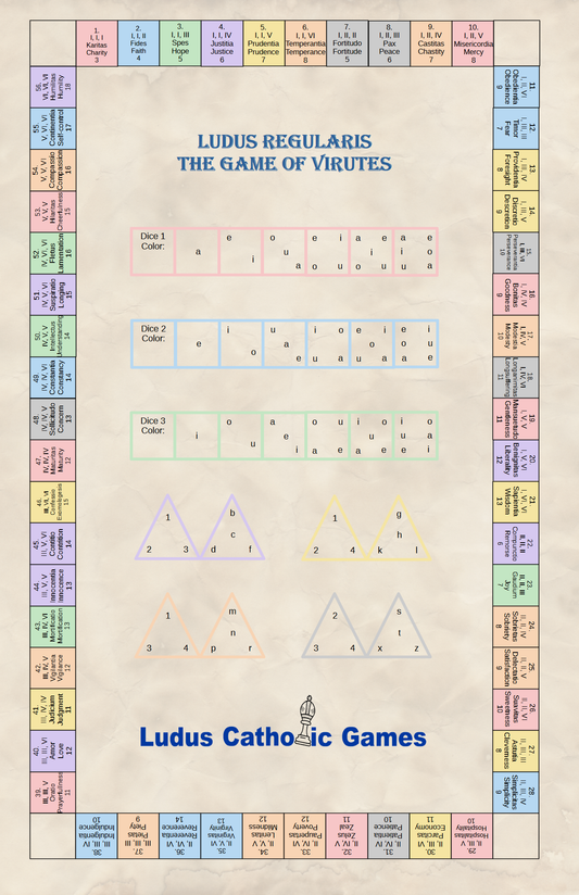 Ludus Regularis: A Catholic Virtue Board Game From the 10th Century