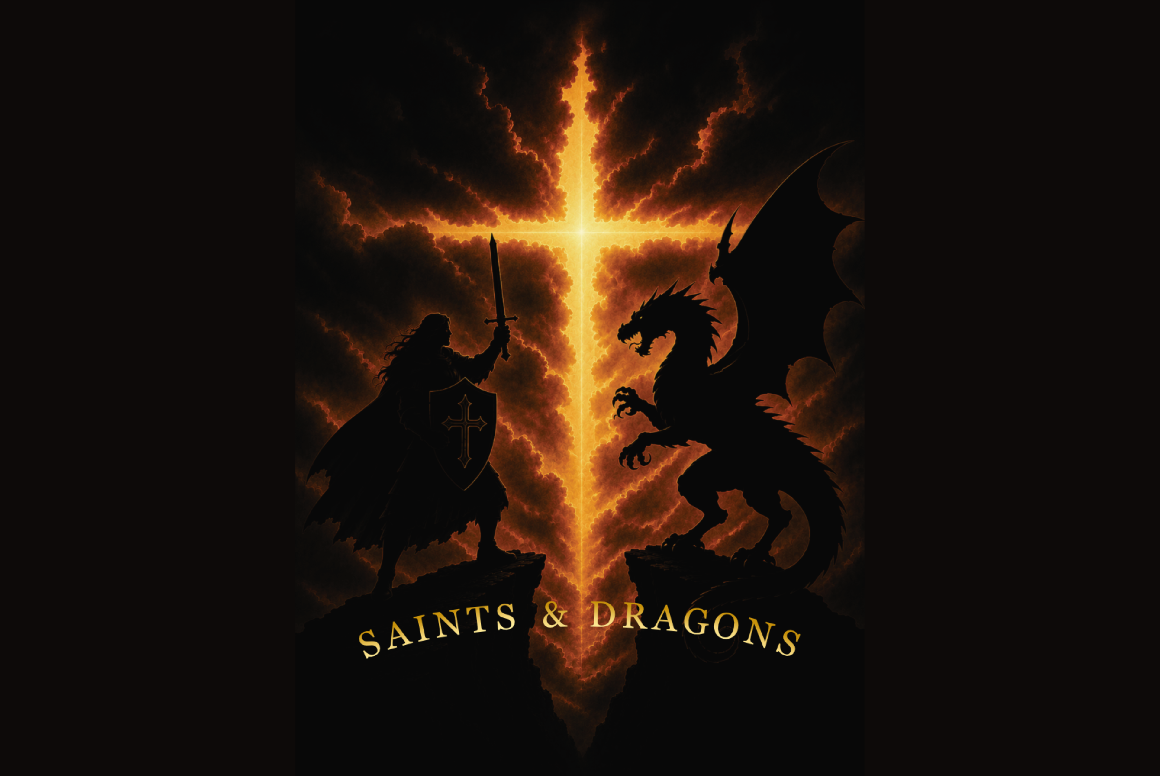Back of Catholic trading card game, a Catholic game