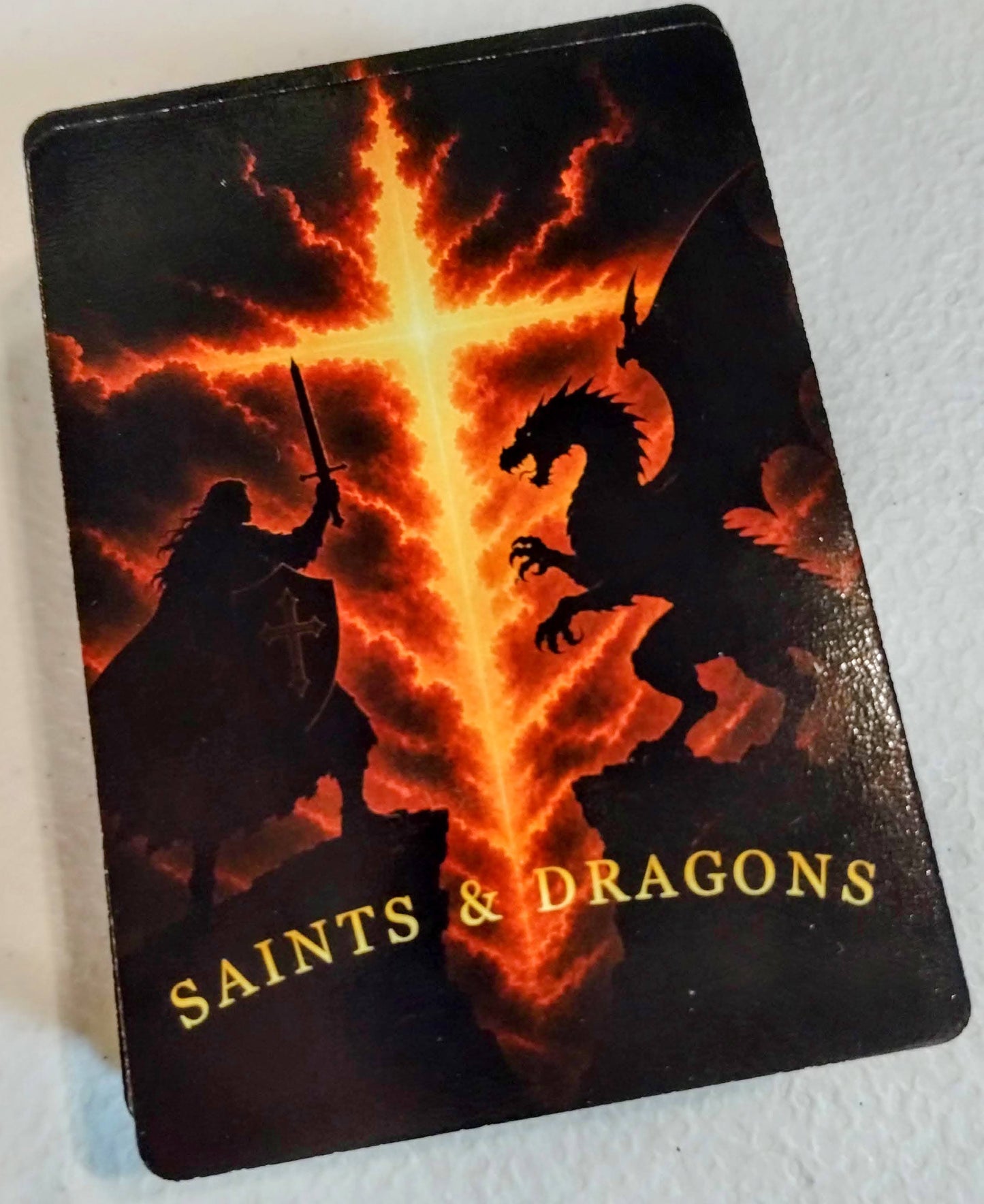Saints & Dragons a Catholic Trading Card Game