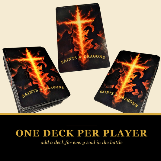 Saints & Dragons a Catholic Trading Card Game