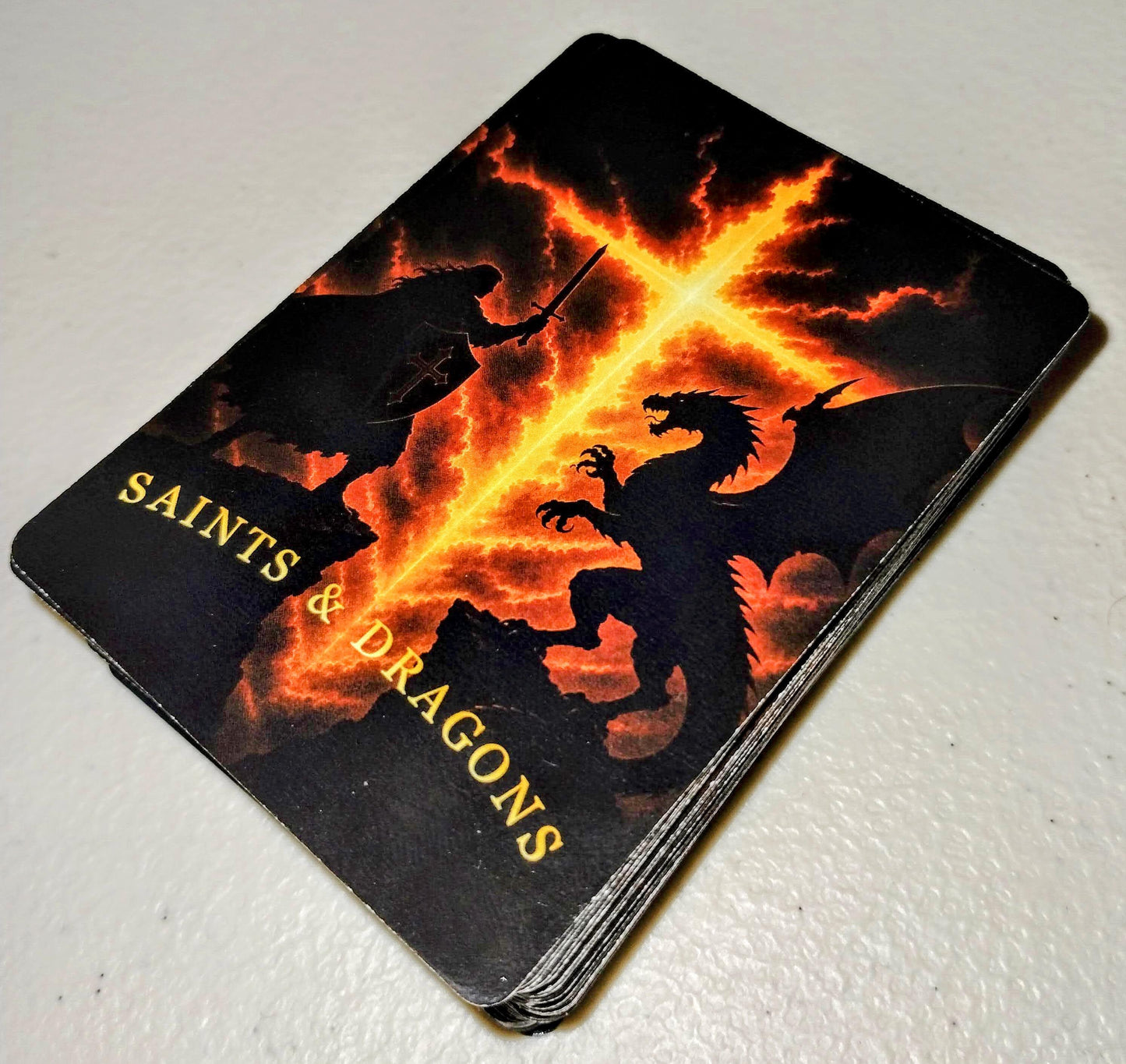 Saints & Dragons a Catholic Trading Card Game